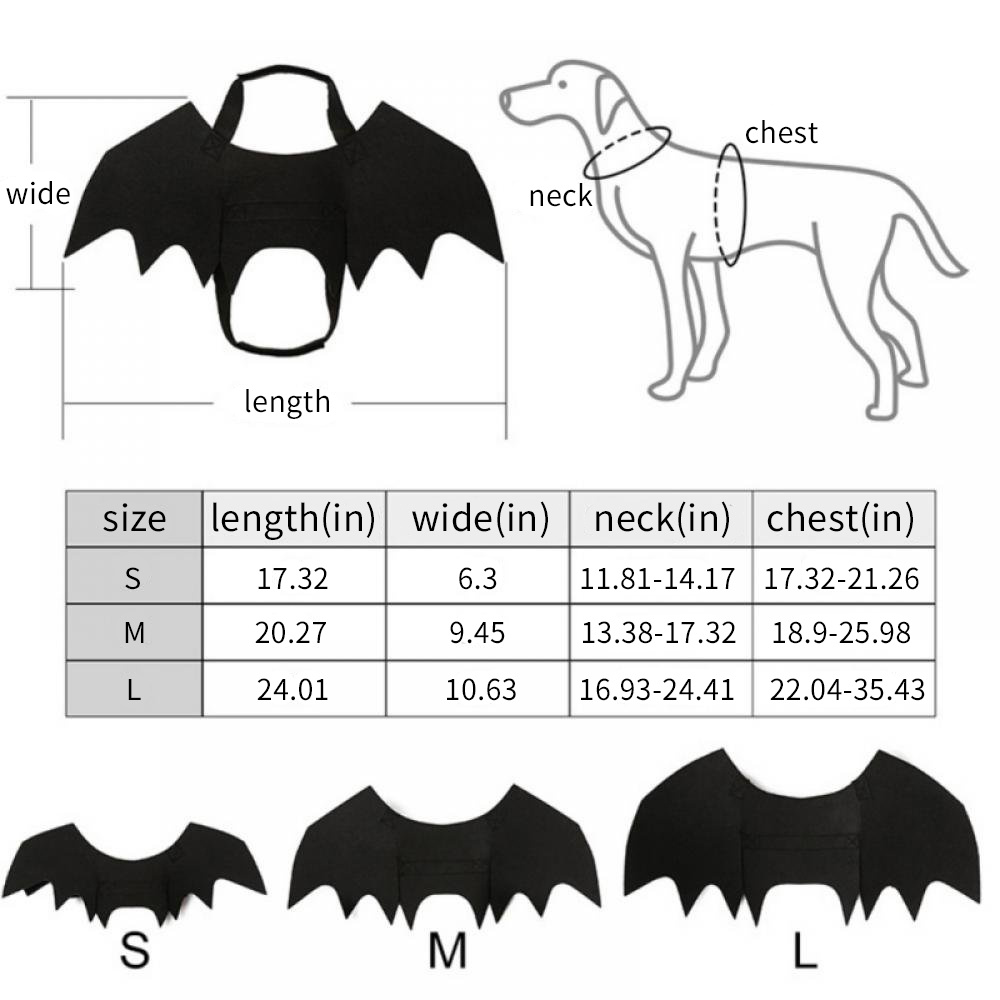 Dog Bat Wings