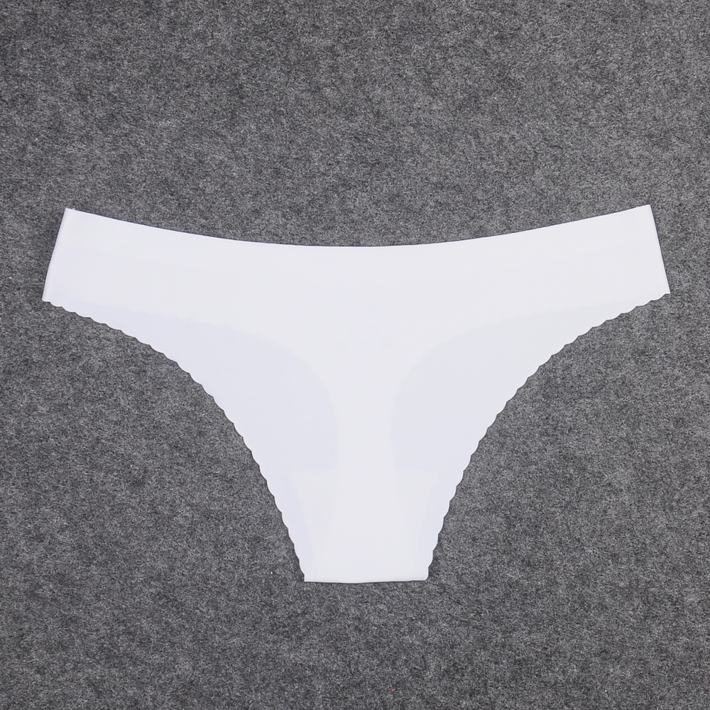 Template Of White, Black Underwear, Seamless Panties On A Tight