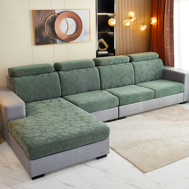  Funda impermeable para sofá, exquisita funda de cojín con lazo,  funda de sofá antideslizante con múltiples fundas para sofá seccional, sofá,  hogar, 4 y 1 asiento (35 unidades) : Hogar y Cocina