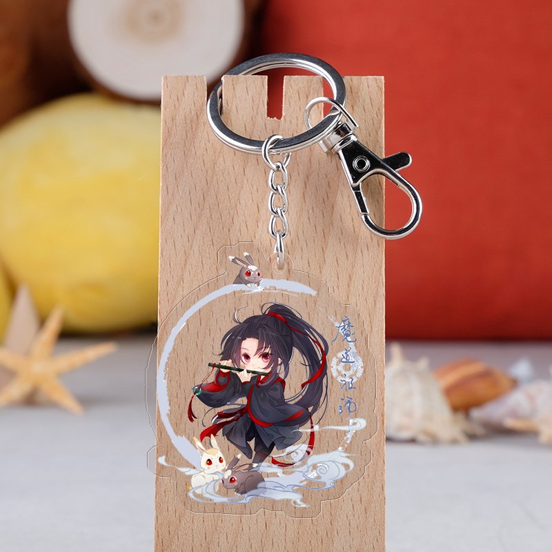 Mo Dao Zu Shi Tencent Archery Chibi Acrylic Keychains Wei Wuxian