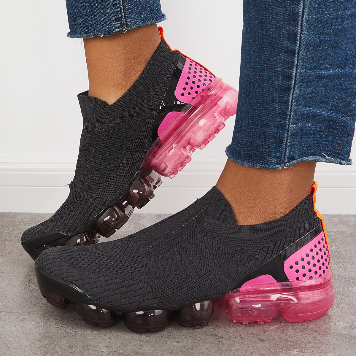 Women's 'air vapormax flyknit moc 2 running shoes clearance pink