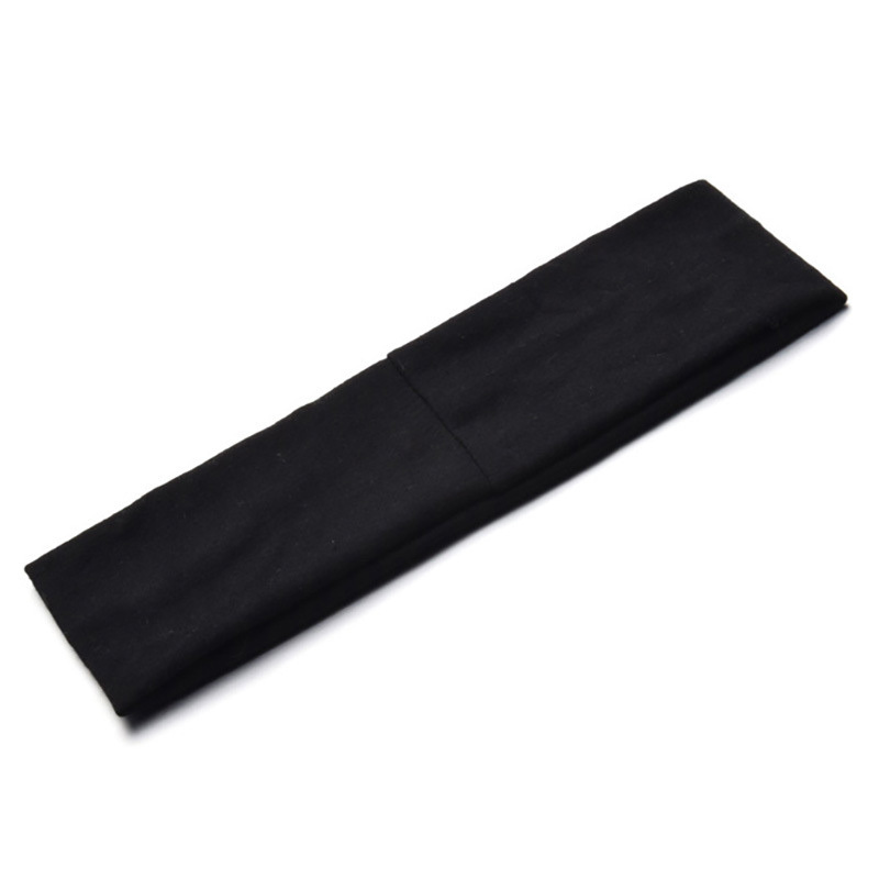 Stay During Workouts: 1pc Solid Moisture Wicking Headband