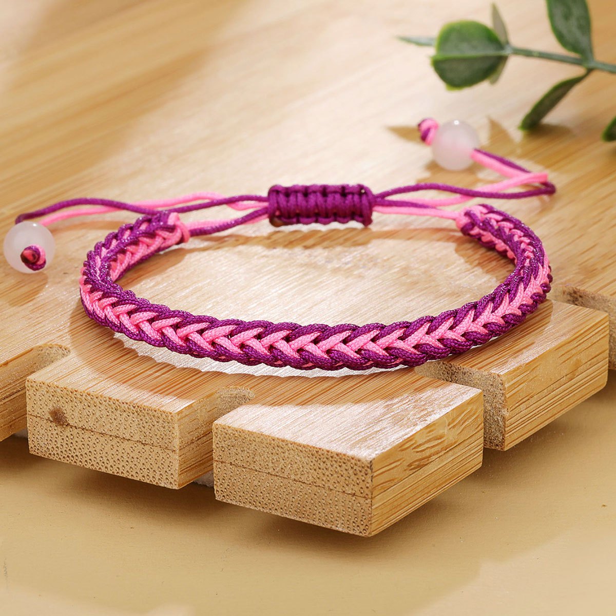 Waxed Cord Bracelet Friendship Bracelet String Adjustable - Temu Australia