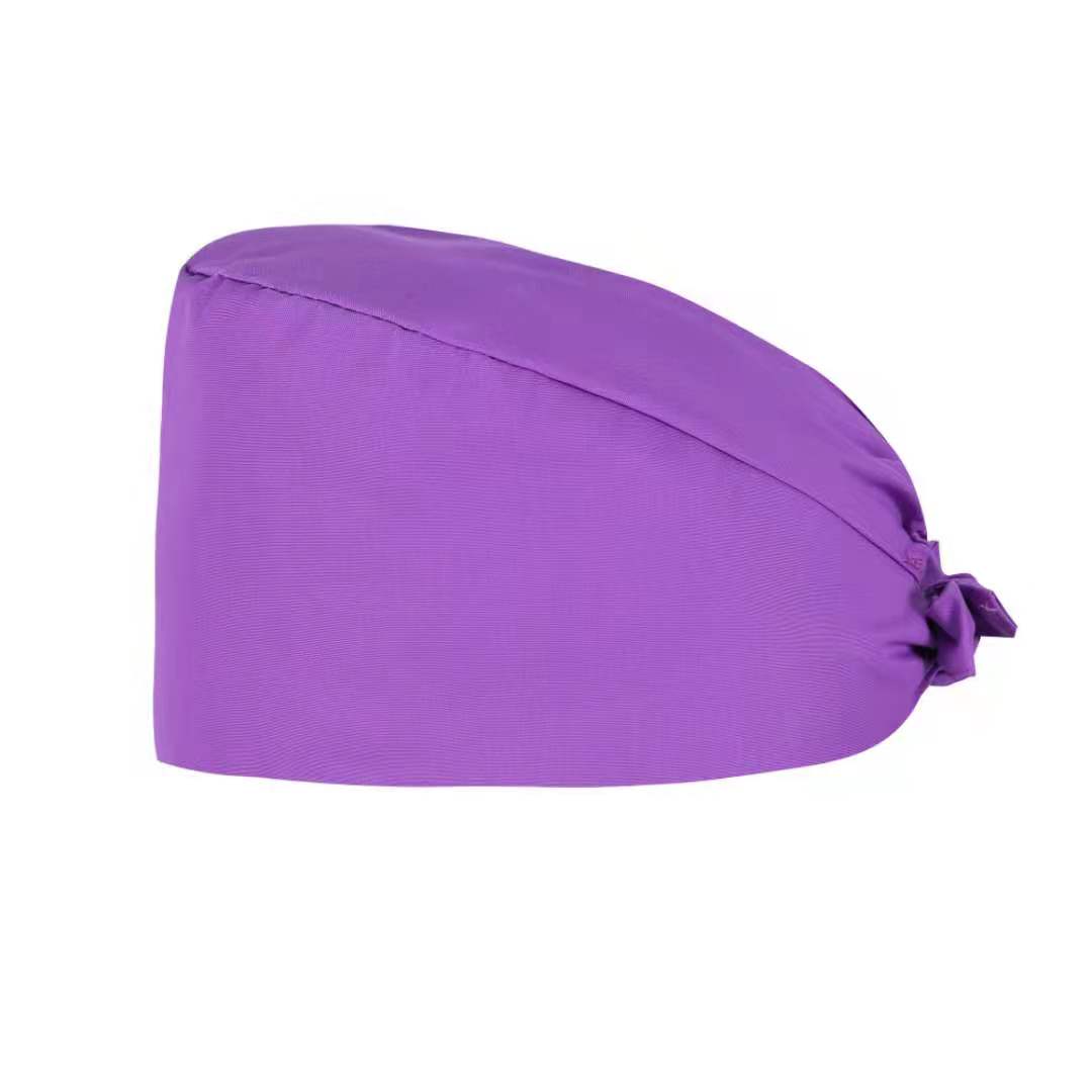 Scrub caps for men, scrub hats, surgical hat, nurse cap, solid purple