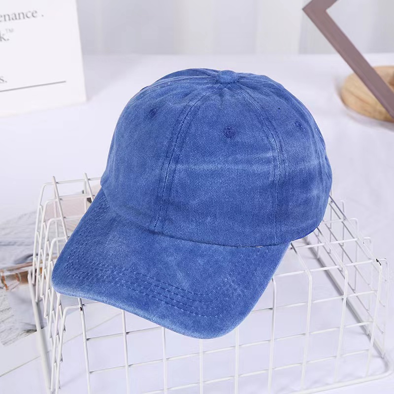 Gorra Béisbol Mezclilla Parte Superior Suave, Gorra Visera Curvada Lavada  Estilo Antiguo Hombre, Opción Ideal Regalos - Joyería Accesorios - Temu