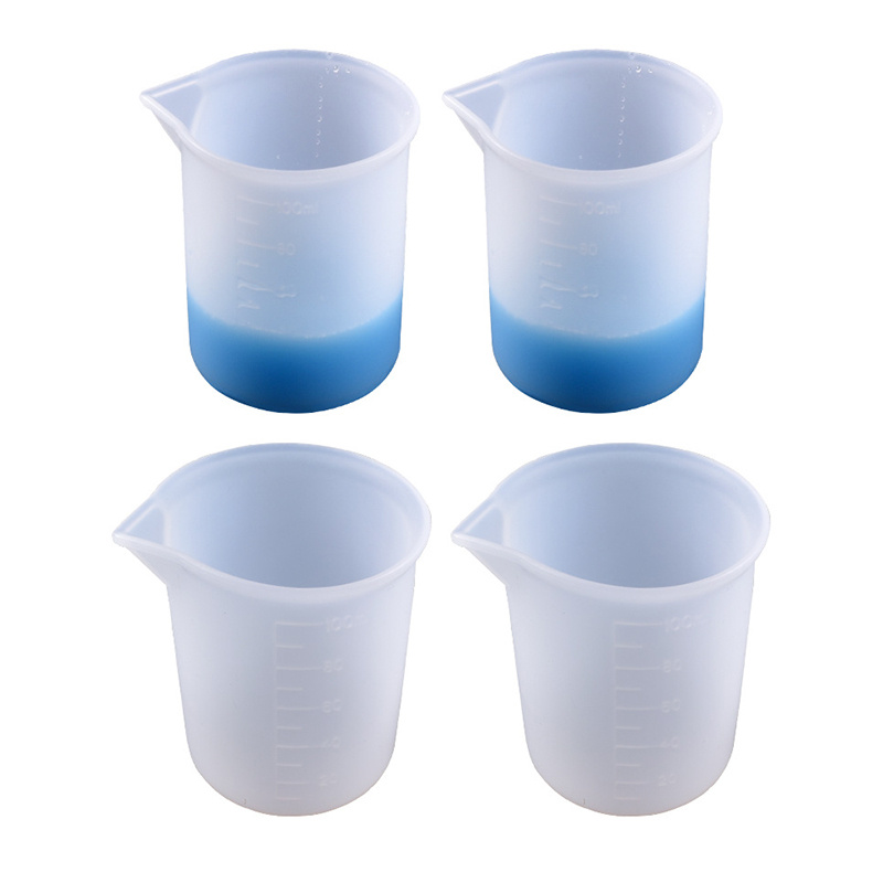 Silicone Measuring Cups And Stirring Rods For Resin Mixing - Temu