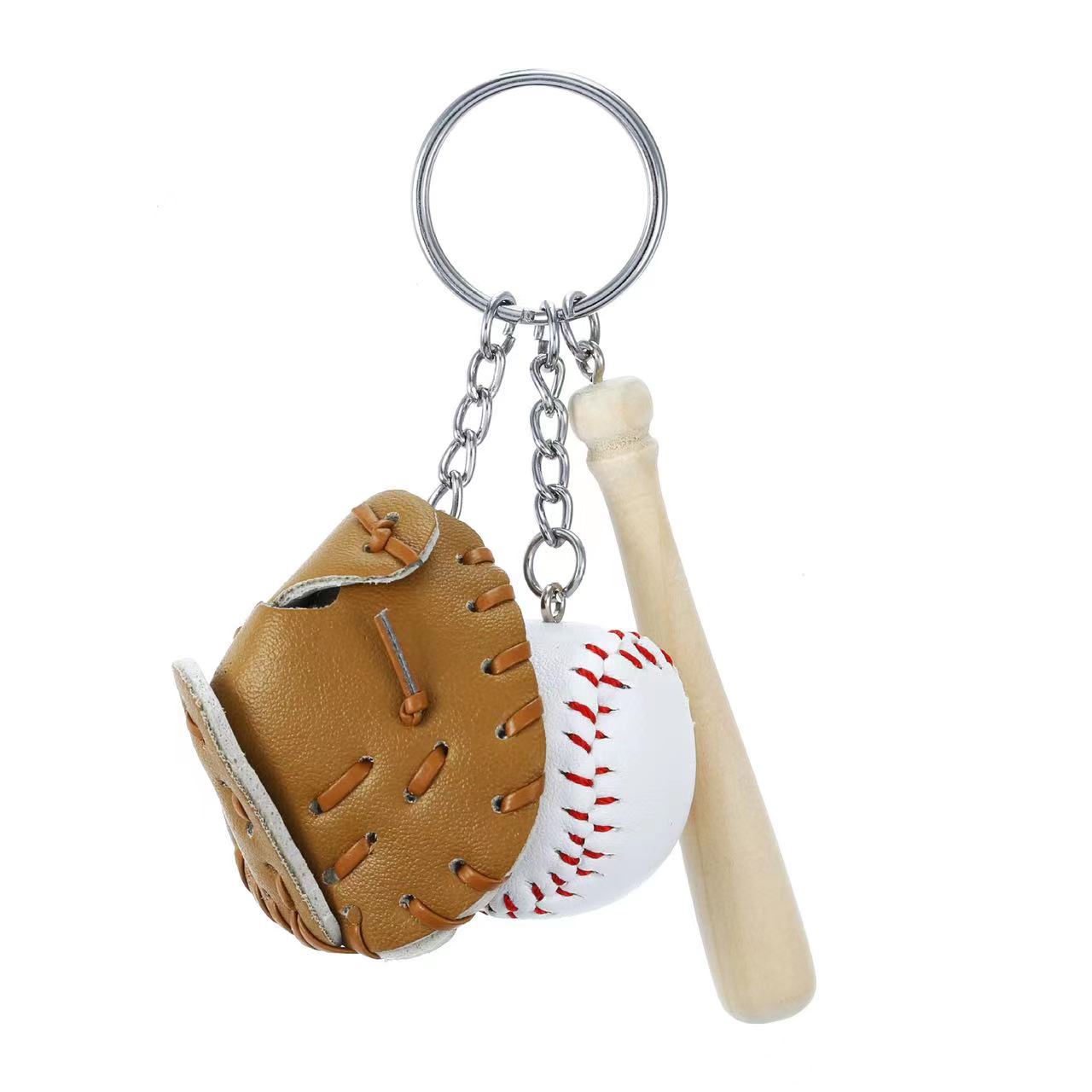 Baseball Keychain, Sports Alloy Durable Key Ring, Softball Key Chain Charm  For Handbags, Purses, Bags, Belts - Temu Philippines