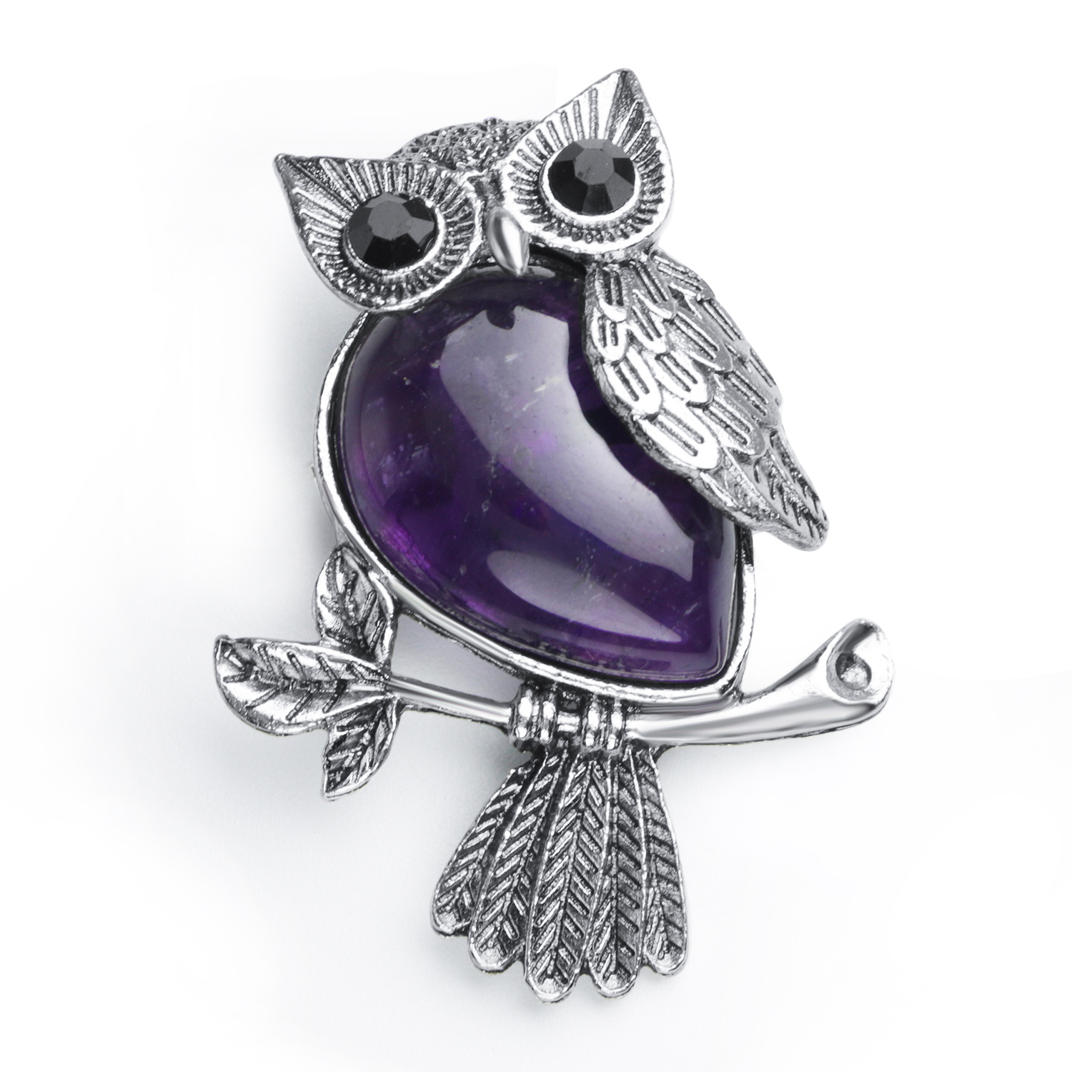 Natural Crystal Stones Necklace for Psychic Abilities