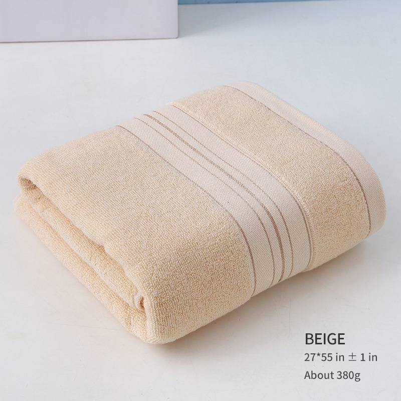 Solid Color Bath Towel Highly Absorbent Towels For Body - Temu