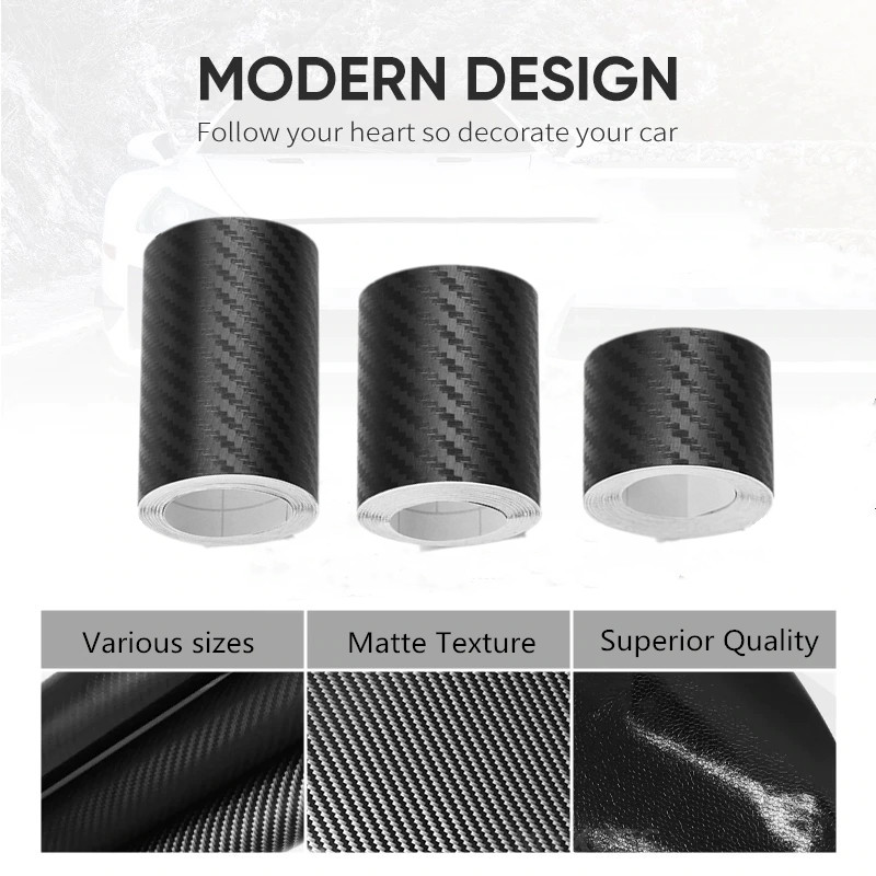 Nano Carbon Fiber Autocollant de voiture DIY Protecteur de - Temu