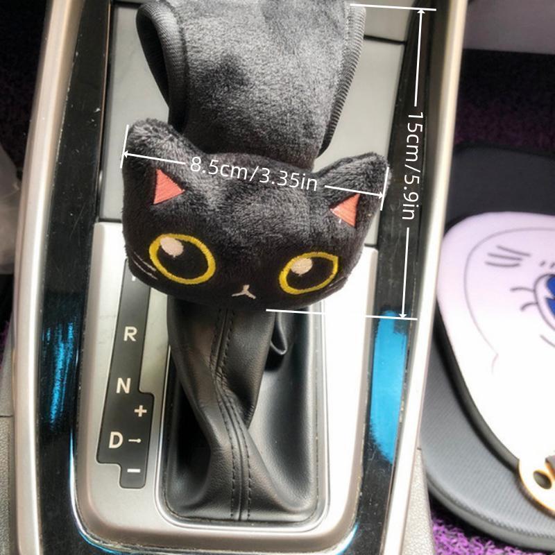 Adorable Cat Car Neck Pillow Cartoon Cat Head Car Headrest - Temu