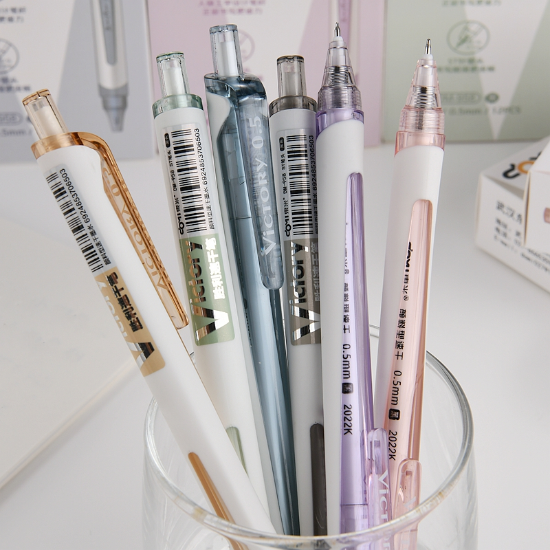 Morandi Fine Tip Gel Pens, Aesthetic Gel Pens With Black Ink, Pens