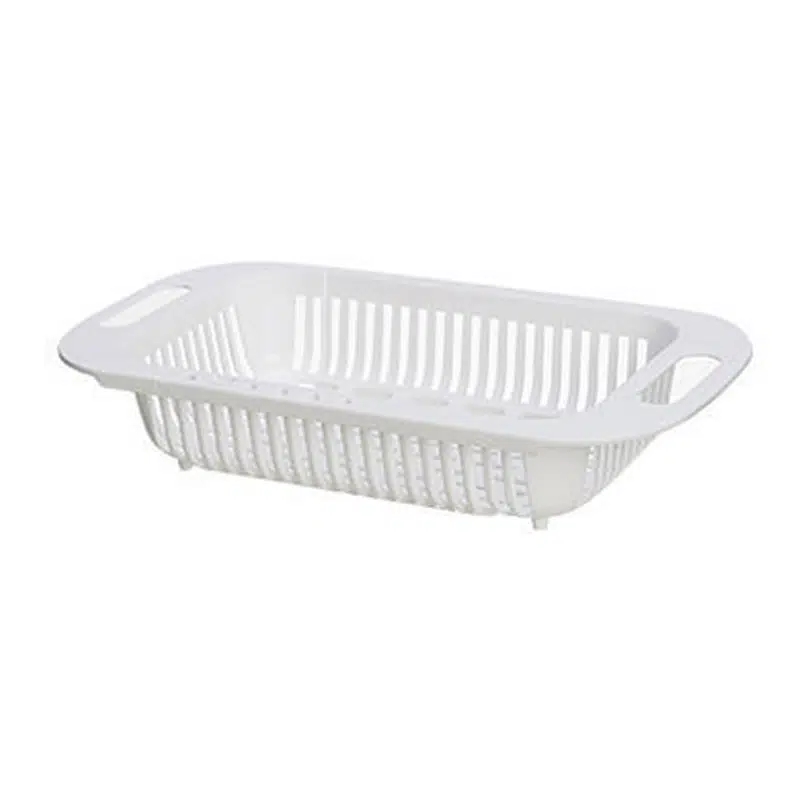 1pc Foldable & Expandable Vegetable Washing Basket, Double Layer