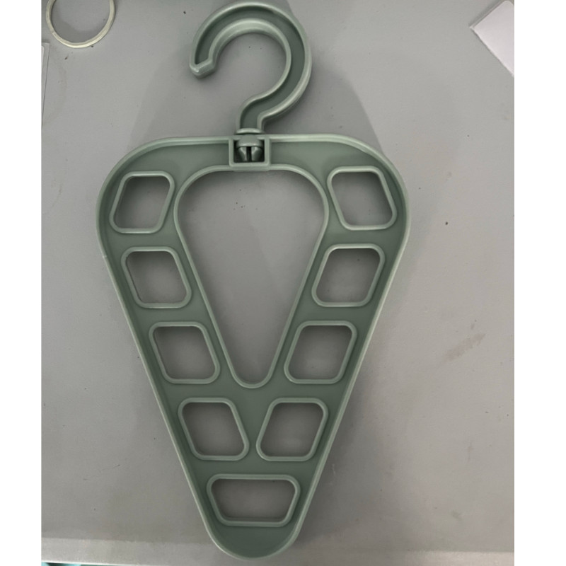 Plastic Clothes Space Triangles Hanger Hooks For Closet