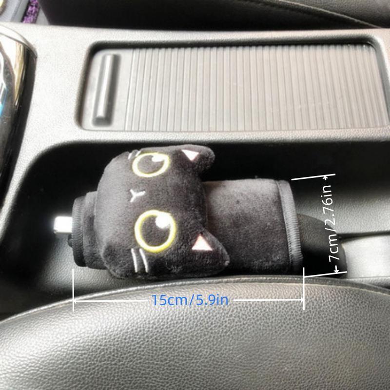 Adorable Cat Car Neck Pillow Cartoon Cat Head Car Headrest - Temu