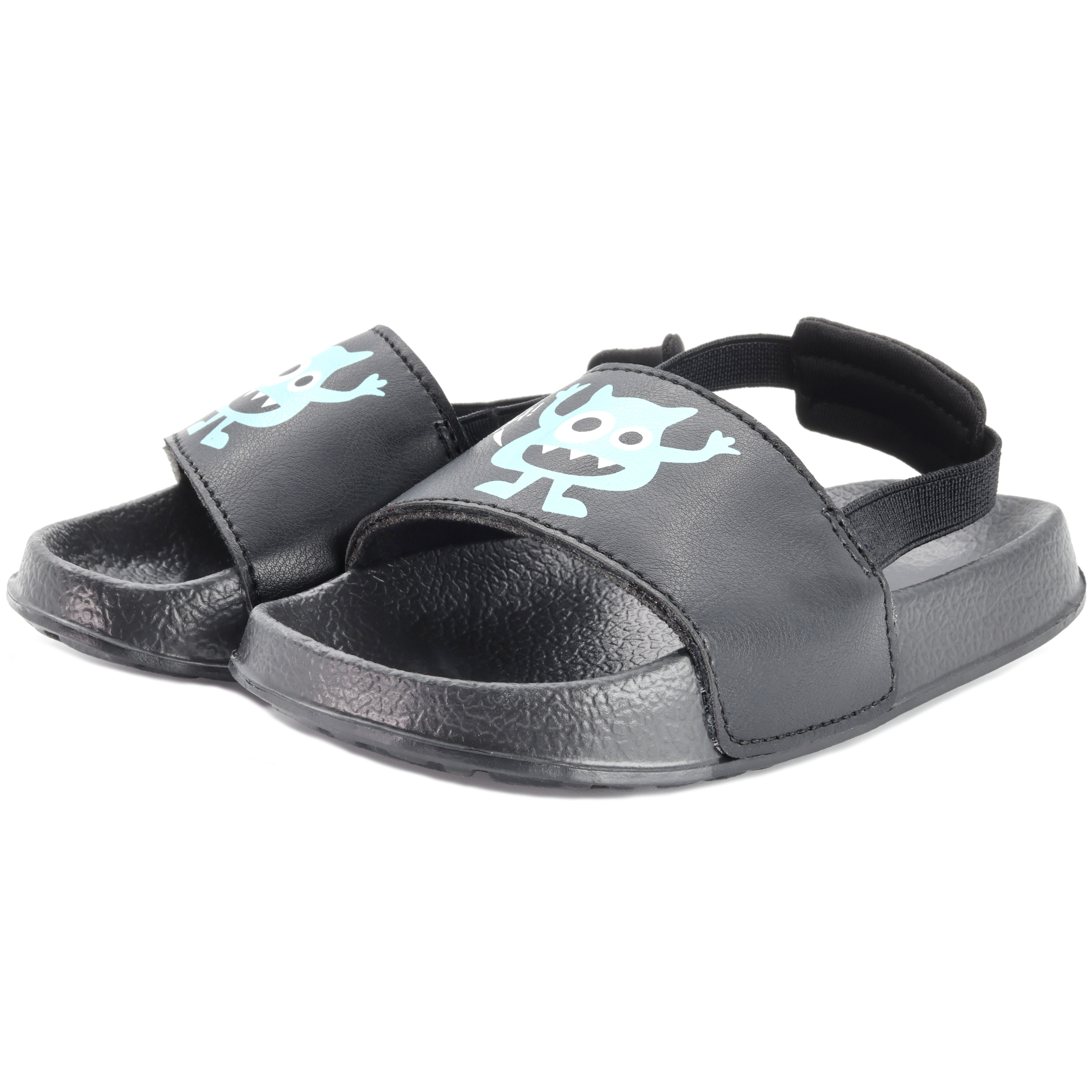 Toddler Little Kids Summer Sandals Non-Slip Boy Girl Slide Lightweight  Beach Water Shoes Shower Pool Slippers 