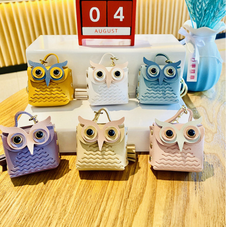Cute Cartoon Owl Coin Purse Keyring - Perfect Gift For Men & Women - With  Lobster Clasp - Temu