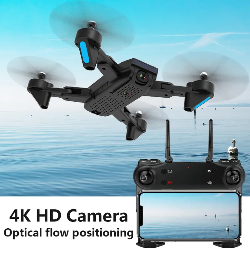 drone with camera for adults quadcopter with brushless motor auto return home long control range includes carrying bag details 8
