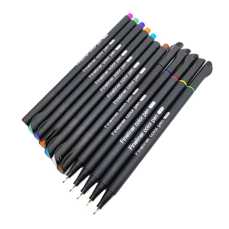 Colored Pens Fine Point Markers Fine Tip Drawing Pens Porous Temu