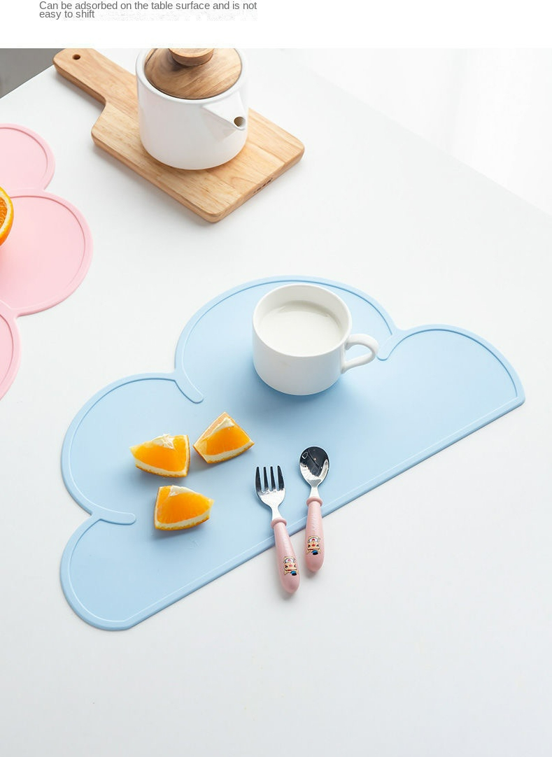 kids pad silicone baby pad for kids toddler children reusable non slip table mats baby food mats for restaurant halloween christmas thanksgiving day gift easter gift details 4