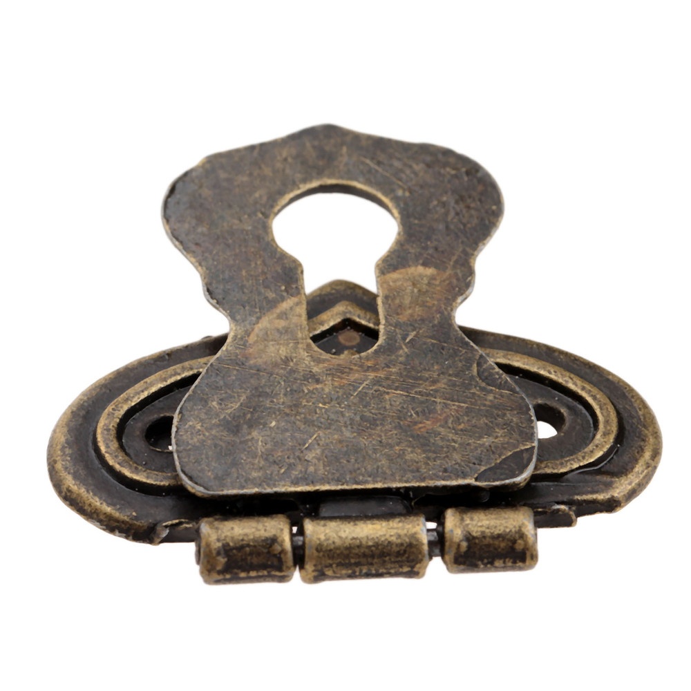 Antique Metal Lock Decorative Hasps Hook Gift Wooden Jewelry Box Padlock  With Screws Vintage Furniture Hardware 3 Size - Temu