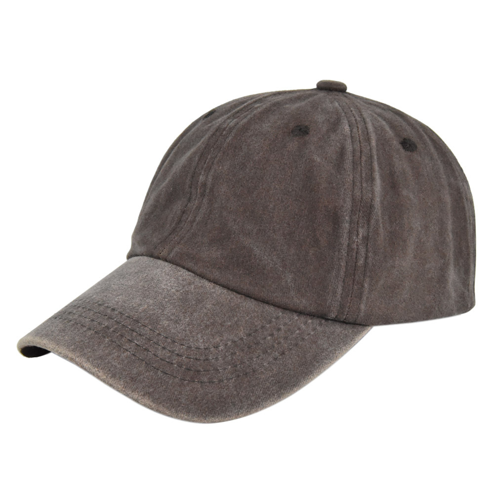 Men Women Corduroy Baseball Cap Classic Adjustable Solid Color Hat for  Travel