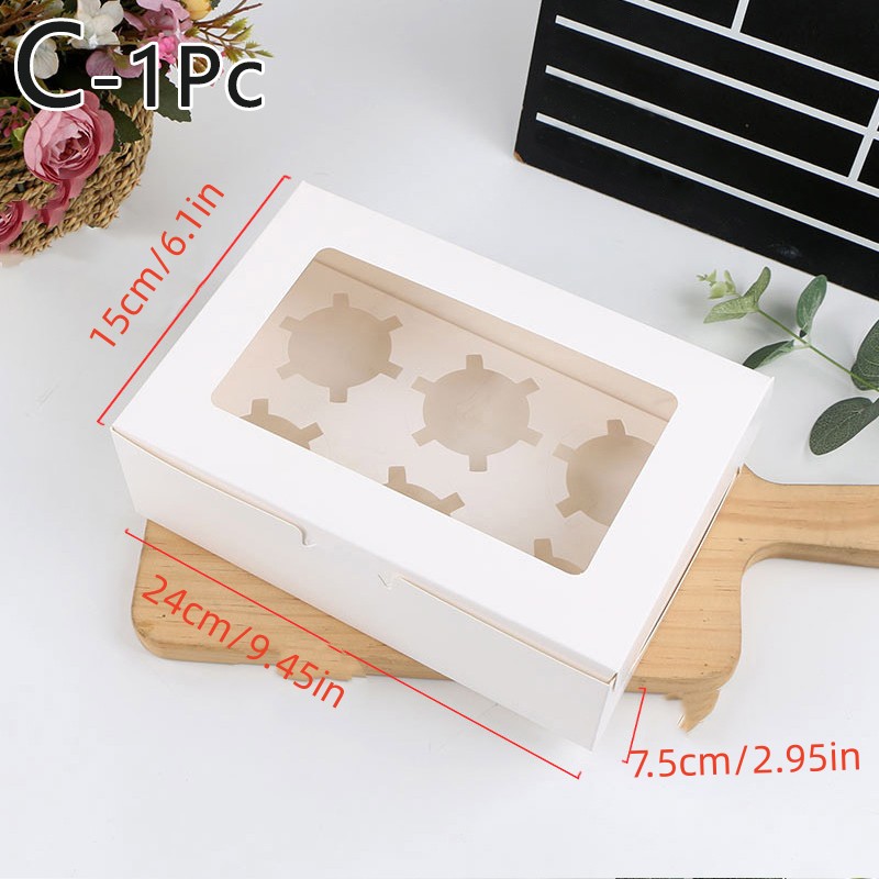 Angoily 5pcs Boxes Cake Packing Box Pastry Packaging Cardboard Letters for  Charcuterie Chocolate Chip Muffins Clear Container Cupcake Containers Take