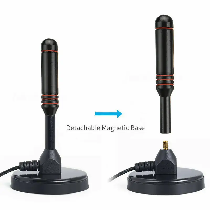 Stylish Black TV Antenna