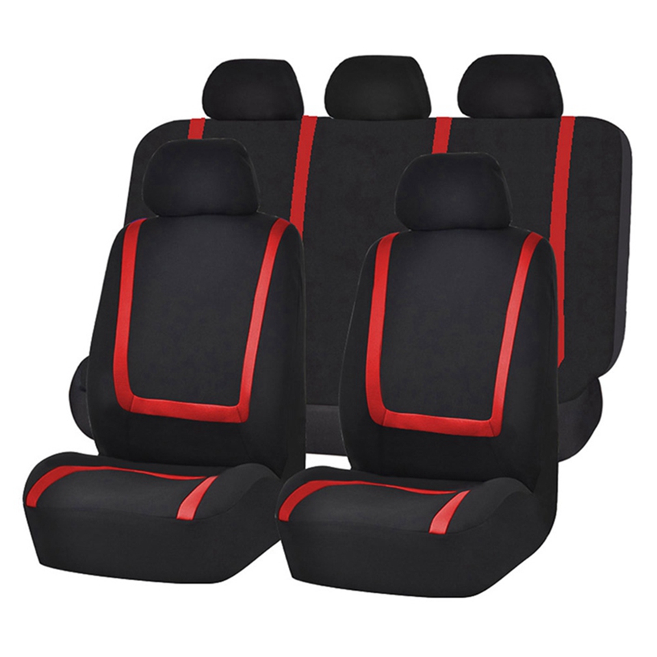 Car Seat Cover Full Set Front Seat Covers Und Rear Split - Temu