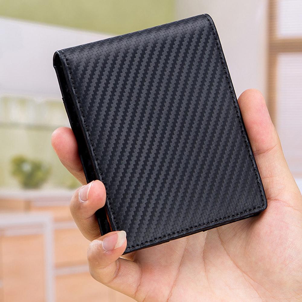 Wallets For Men - Smart Wallet - Carbon Fiber Wallet - Slim Wallet