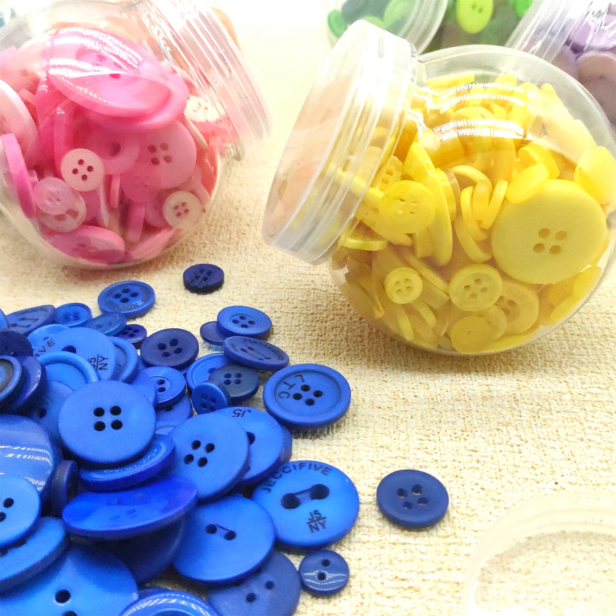 Color Button Button Picture Button Flower In - Temu
