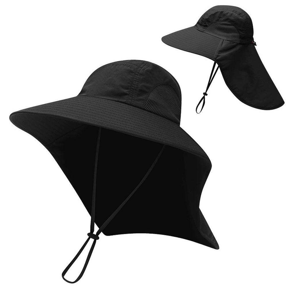 Pirkt Famous Brand Big Brim Fishing Hat Summer Mountaineering Hats Sun Cap  Anti-UV Cap Waterproof Sports Sun Hat