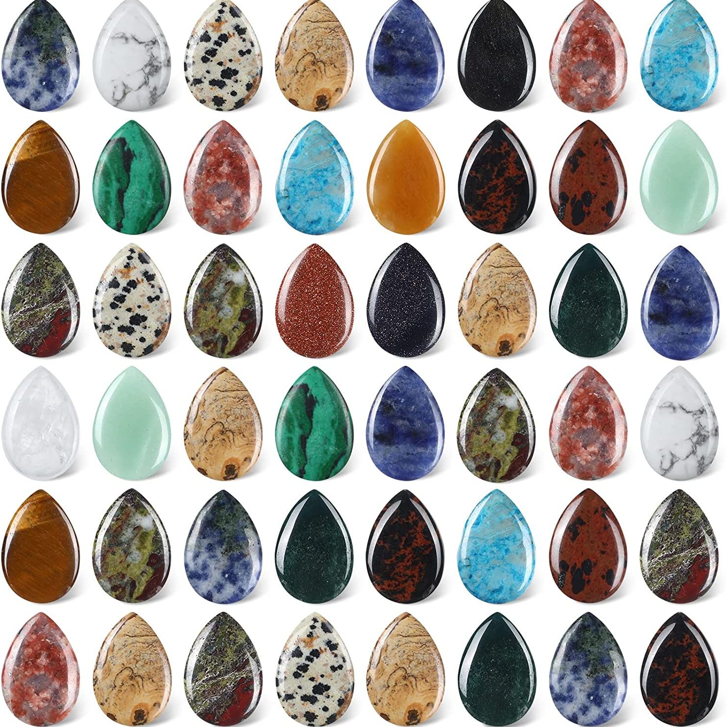 Hematite Crystal, Hematite Gemstone, Healing Crystals Tumbled Gemstones,  Healing Stones, Reiki Charged Stones