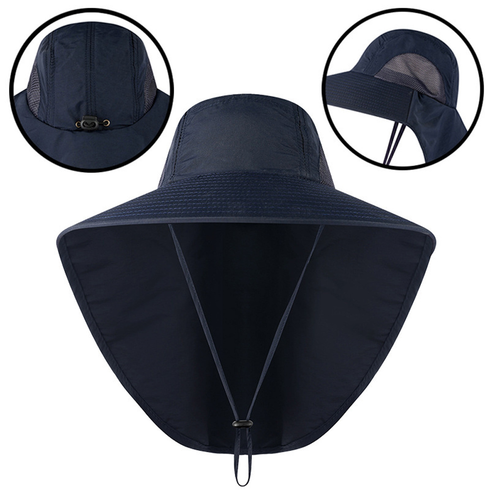 New Outdoor Bucket Hat Mens And Womens Summer Sunscreen Quick
