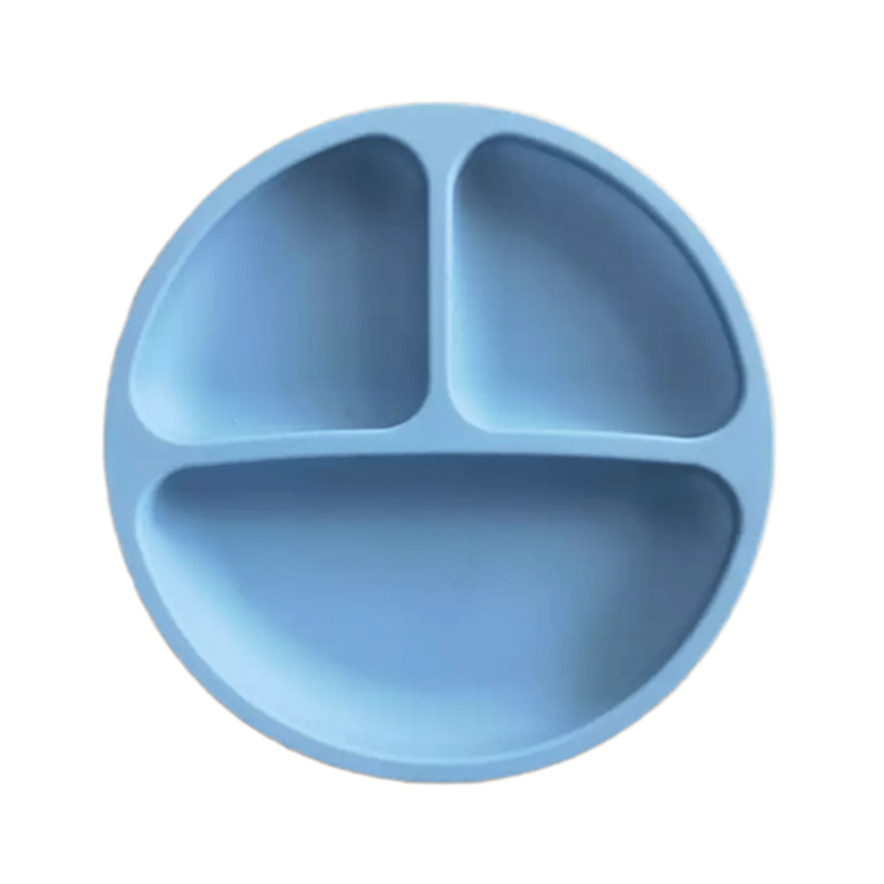 Suction Plates For Babies & Toddlers | 100% Silicone | Plates With Suction Feature | | Microwave & Dishwasher Safe