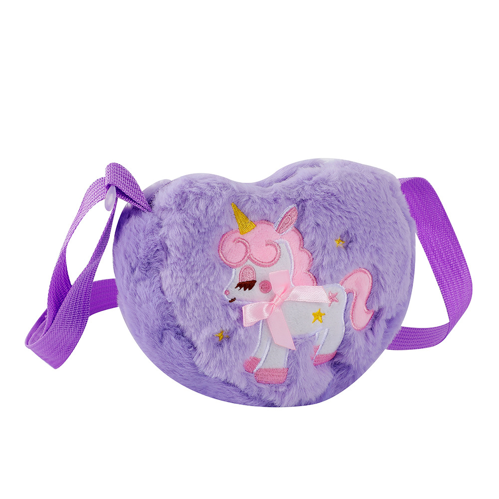 Voarge Bolso Bandolera Unicornios para Niñas, Bolso Pequeño de Felpa, Bolso  de Hombro para Niñas Pequeñas, Bolso Mochila Unicornio Niña (Rosado azul) :  : Moda