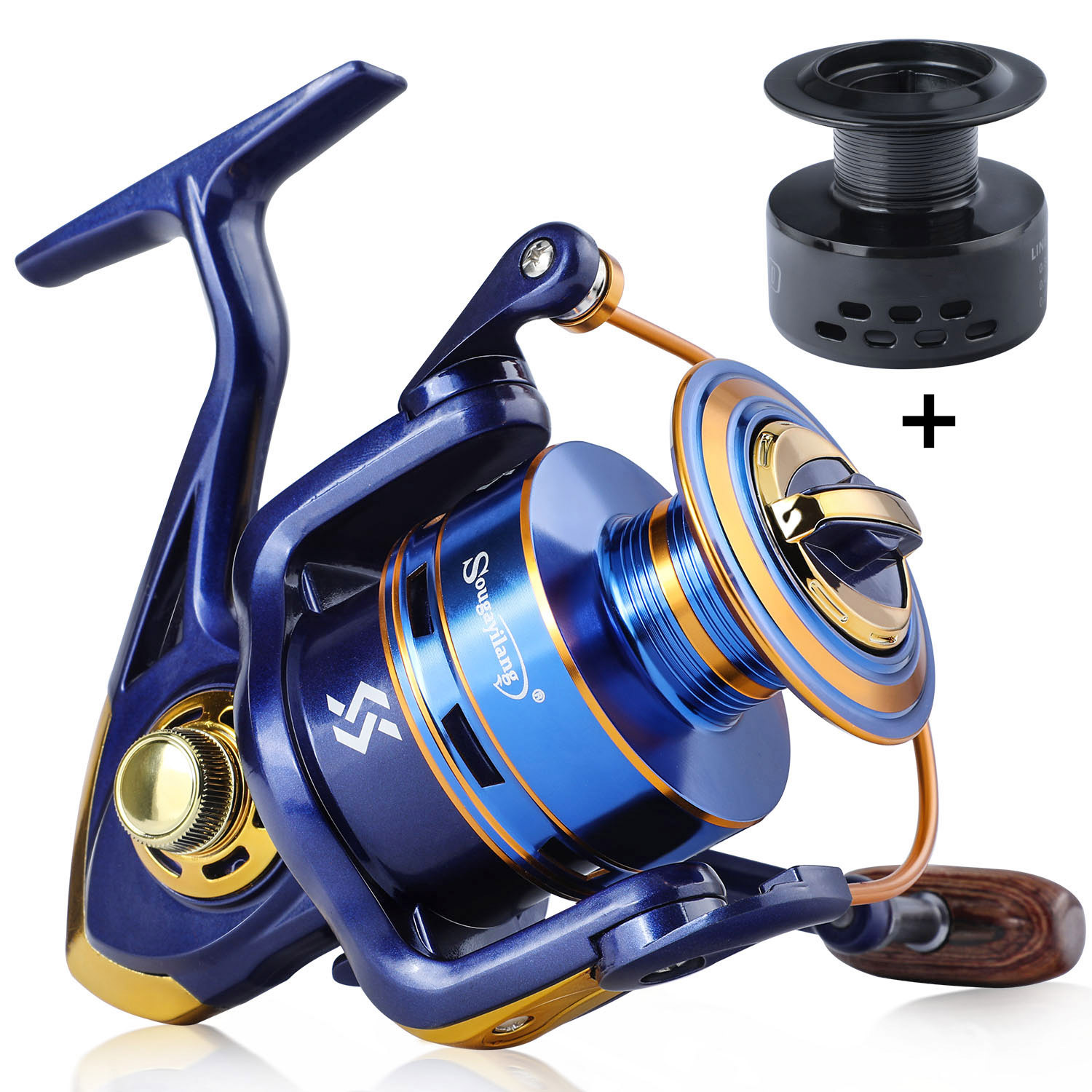 Yumoshi 12 Ball Bearing Baitcaster Spinning Reel For Carp, Saltwater, And Surf  Fishing All Metal Construction, 1000 9000 Size, LJ Model Casting From  Wenshulan, $67.17