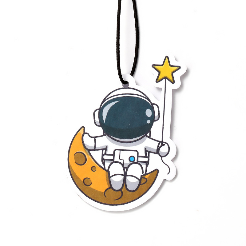 Car Interior Accessories, Shaped Cartoon Car Air Freshener, Cute Astronaut  Design Car Rearview Mirror Pendant - Temu Australia