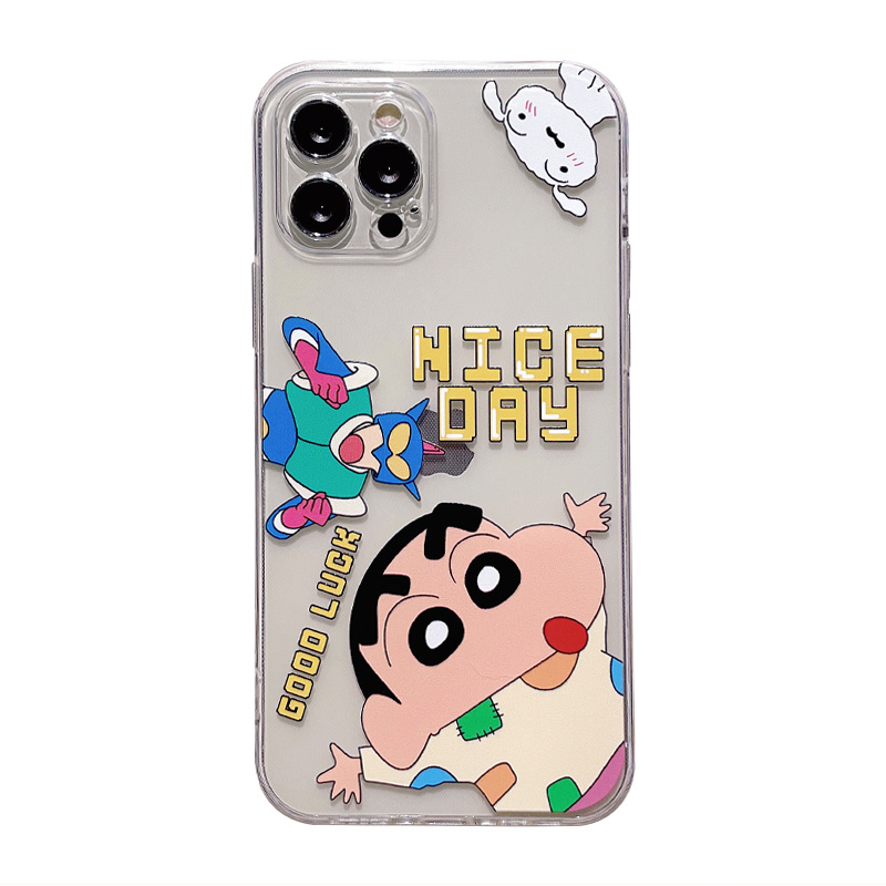 Genuine Crayon Shin-Chan Scamp Clear Case iPhone X XS XS Max XR
