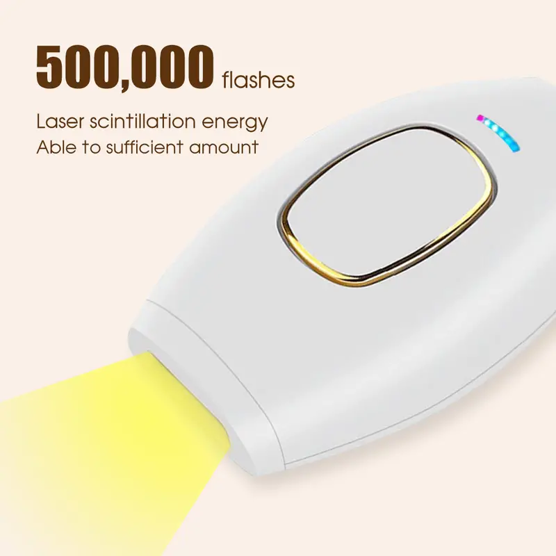 painless laser hair removal at home 500 000 flashes ipl epilator for women 5 level permanent bikini pubic hair remover device details 3