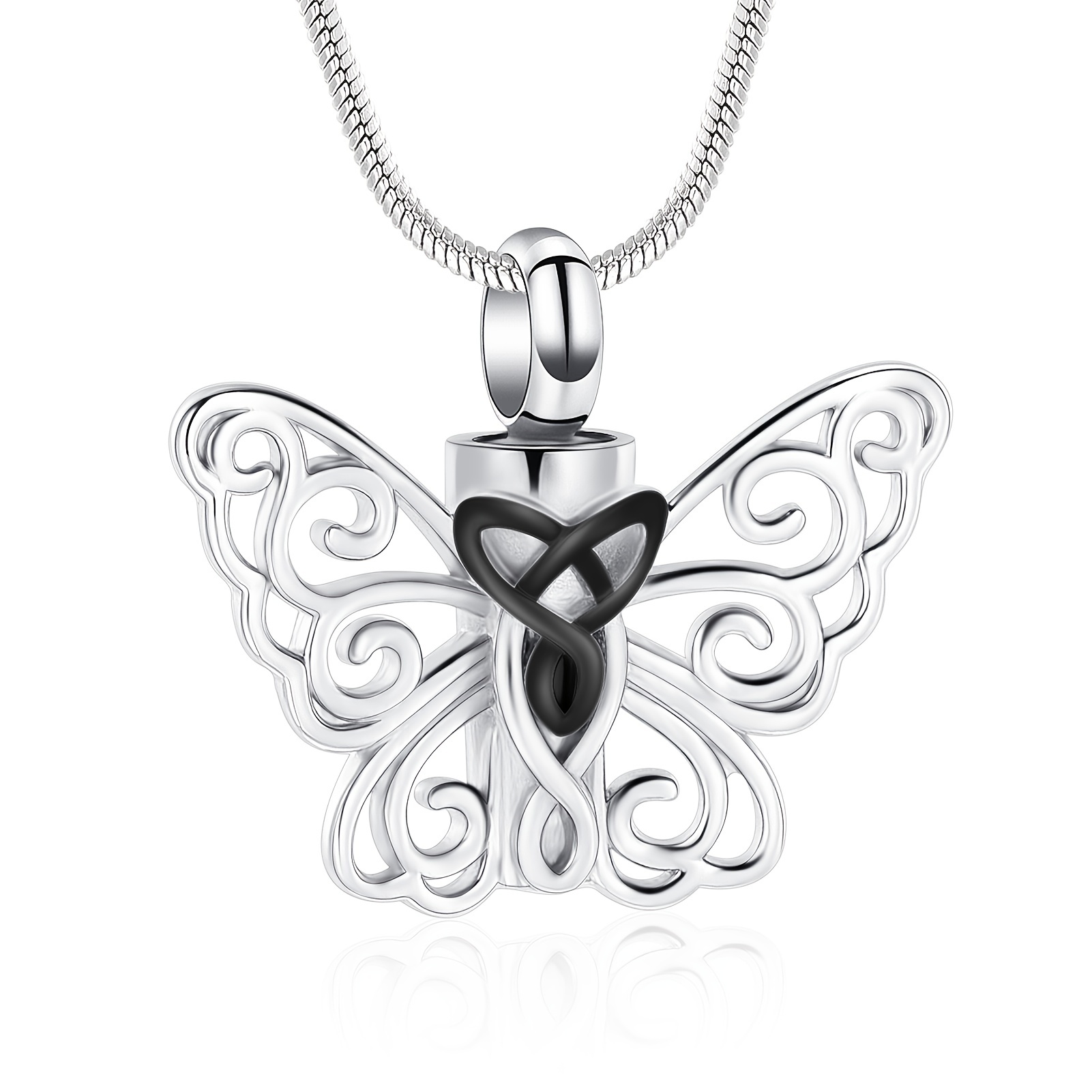 Butterfly necklace hot sale for ashes