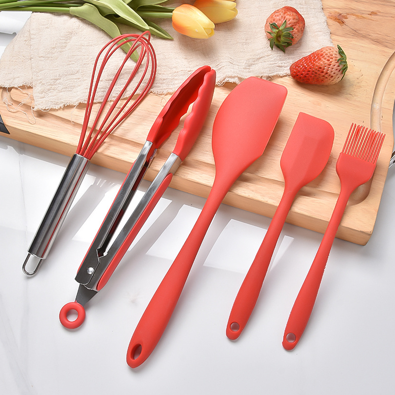 Espatulas De Cocina Set Accesorios Para Cocinar Cosas Articulos Kit Parilla  NEW