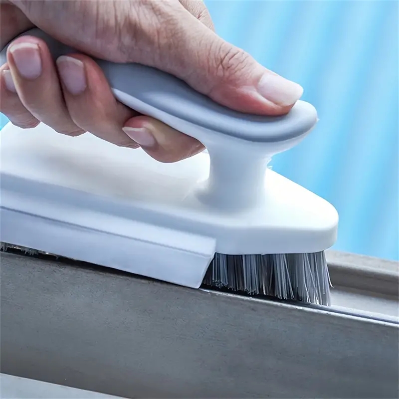 1pc Hard Bristle Floor Gap Cleaning Brush For Bathroom, Seams