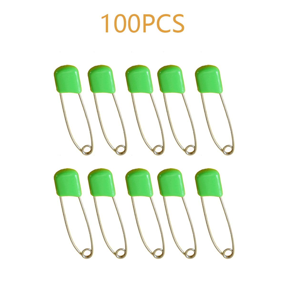 100pcs Large Nappy Diaper Pins Nappies Safety Pin Baby Diaper Change  Fasteners