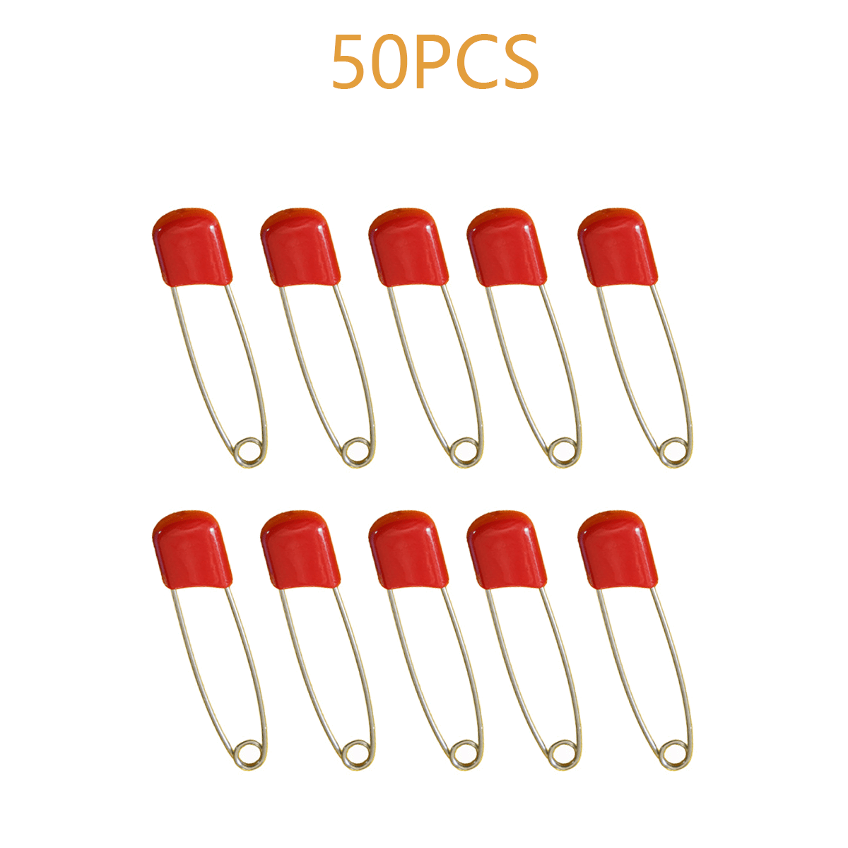 Diaper Pins, Diaper Pins For Cloth Diapers Heavy Duty, Stainless Steel  Plastic Head Pins With Safe Locking Closures Safety Pin - Temu Italy