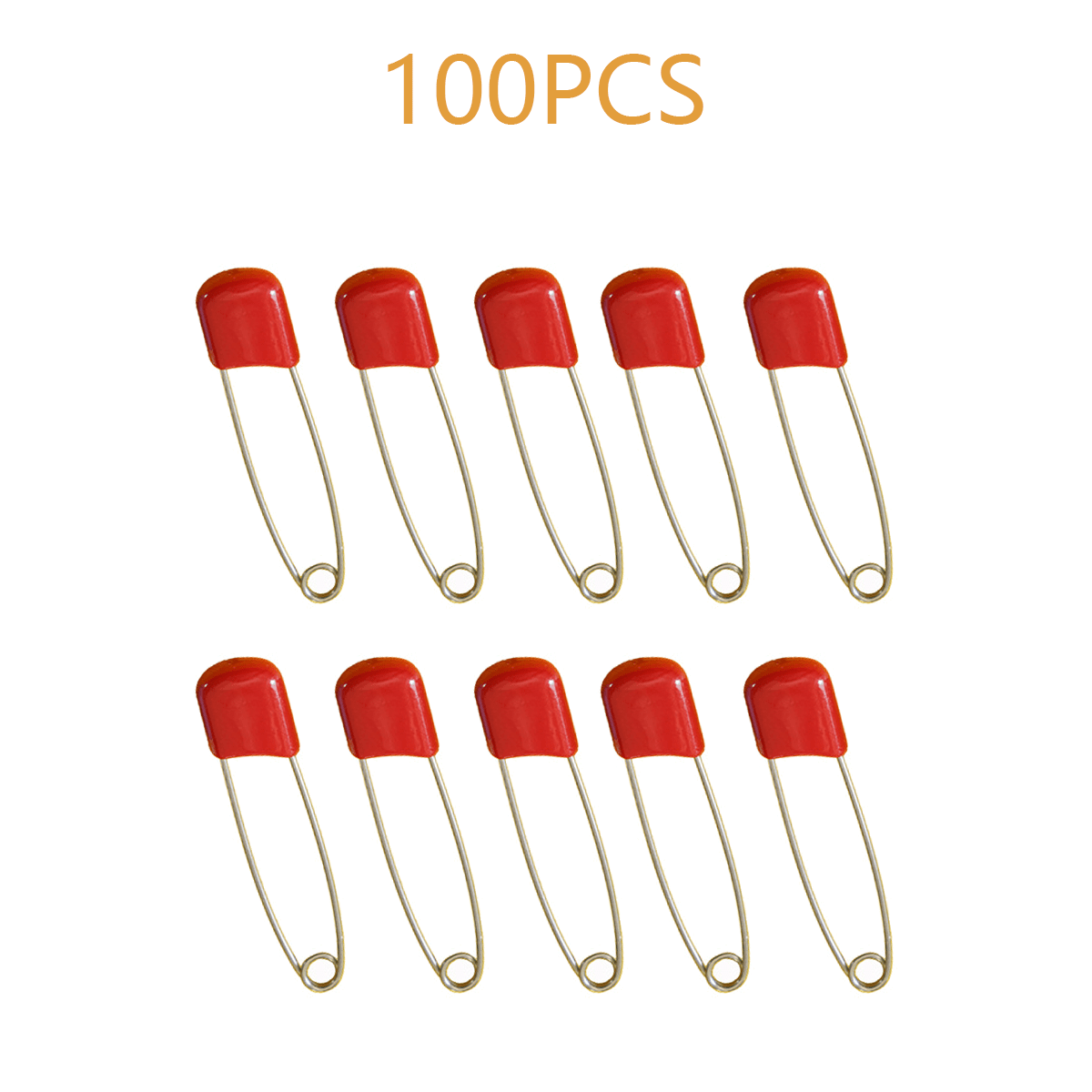 10 Pieces Diaper Pins Baby Safety Pins Plastic Head Cloth Diaper Pins with  Locking Closures Stainless Steel Nappy Pins - Yahoo Shopping