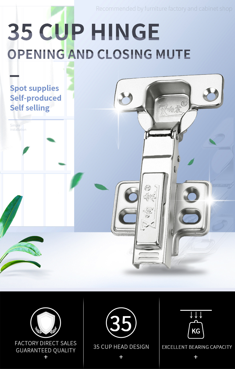 1pc Hinge Hydraulic Stainless Steel Temu