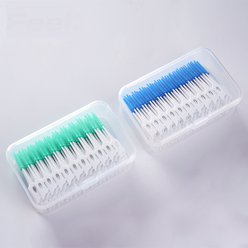 Soft Silicone Interdental Brushes Dental Picks Toothpicks - Temu Australia