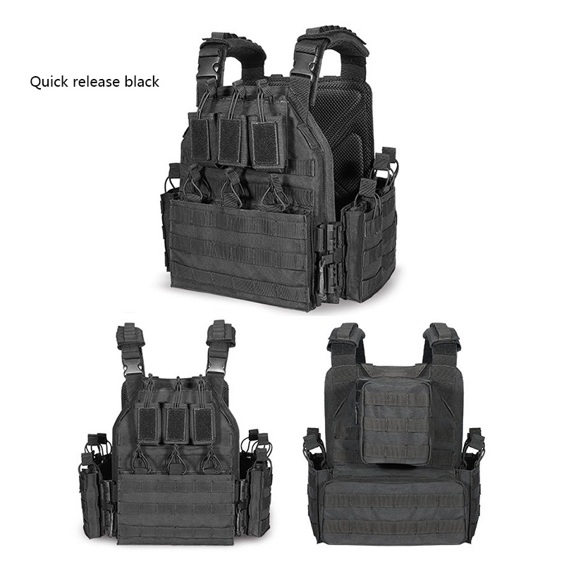 Outdoor Quick Release Camouflage Vest Cs Combat Training - Temu