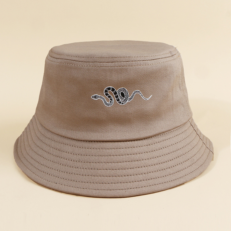 Sombrero Pescador Serpiente Sombreros Sol Casuales Algodón - Temu
